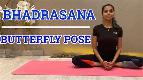 How to do Bhadrasana (butterfly pose)| Yoga tutorials for beginners ...