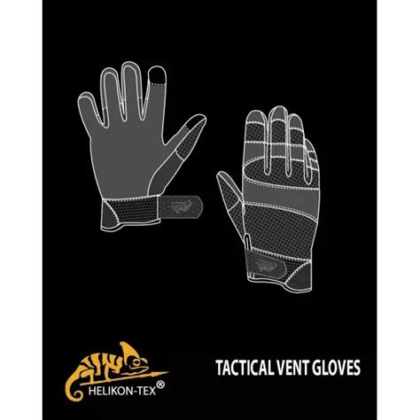 Helikon Tex UTL Urban Tactical Line VENT Tactical Glove Black