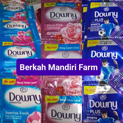 Jual Downy Sachet Renceng Downy Pelembut Dan Pewangi Pakaian Downy