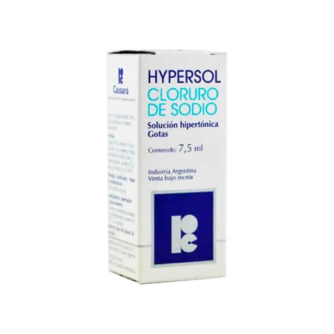 Hypersol Nasal Cloruro De Sodio Soluci N Gotas Ml Punto Farma