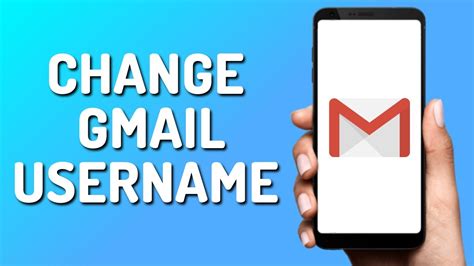 How To Change Gmail Username Ios Android Youtube