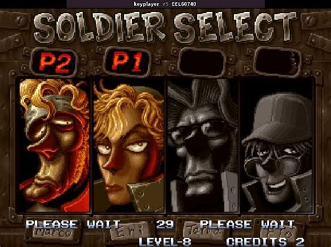 Metal Slug 3 Characters