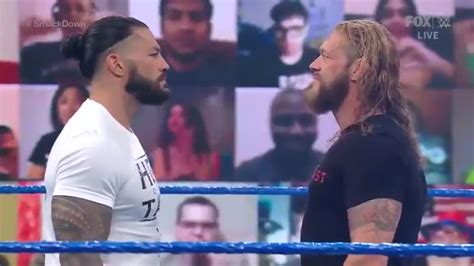 Wwe Smackdown Results Recap Grades Edge Humiliates Roman Reigns And