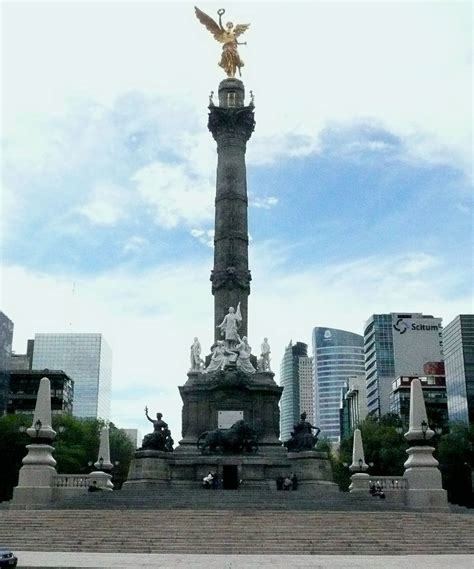 El Ángel De La Independencia Mexico City Mexico Monumento A La Independencia Monumento