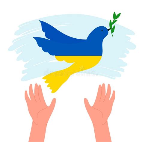 Hands Releasing Dove Stock Illustrations Hands Releasing Dove