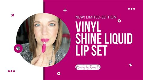 New Limited Edition Vinyl Shine Liquid Lip Set Mary Kay Beauty By