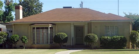 Huntington Boulevard Historic District Fresno California Masselli Home