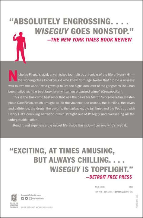 Wiseguy | Book by Nicholas Pileggi, Martin Scorsese | Official ...