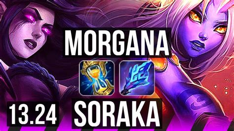 MORGANA Nilah Vs SORAKA Ziggs SUP 3 2 18 NA Diamond 13 24