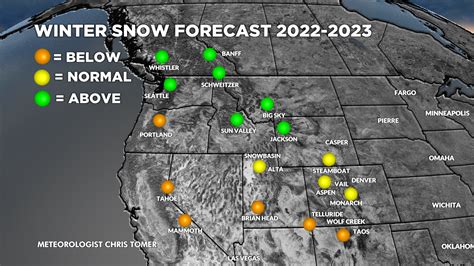 Winter forecast 2022-2023 - Meteorologist Chris Tomer