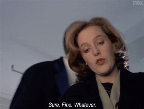 X Files Whatever  By The X Files Find And Share On Giphy