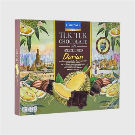 King Power Selection Tuk Tuk Shaped Dark Chocolate Filled With Freeze