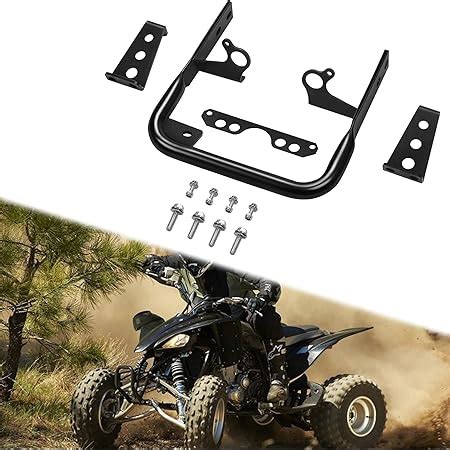 ECOTRIC Rear Bumper Grab Bar Compatible With Yamaha YFZ 450 2004 2013