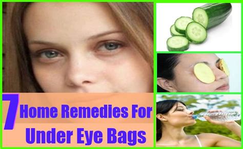 Simple Home Remedies For Under Eye Bags - Natural Treatments & Cure ...