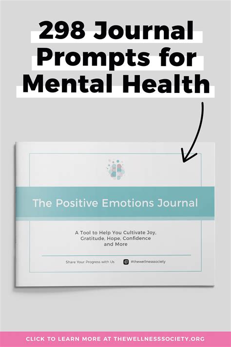 The Daily Mental Health Journal Journal Prompts For Mental Health Free Pdf The Wellness