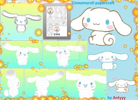 Cinnamoroll Paper Doll Printable