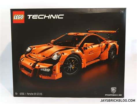 Unboxing the LEGO Technic 42056 Porsche 911 GT3 RS