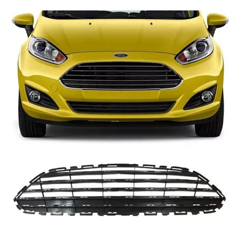 Grade Dianteira New Fiesta Hatch 2013 2014 2015 2016 Preta