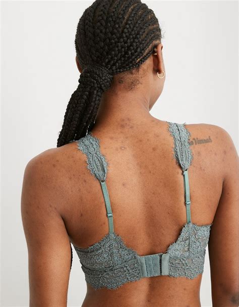 Bralette Aerie Eyelash Lace Acolchado Escotado Compra Online