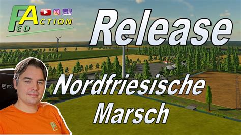 LS22 NF Marsch 4fach Mod Map Vorstellung Video Trailer Nordfriesische