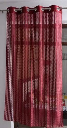 Red Polyester Plain Window Curtain At Rs Piece Polyester Curtain