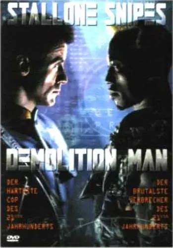 Demolition Man Sylvester Stallone Wesley Snipes Ohne Fsk Logo Eur 3