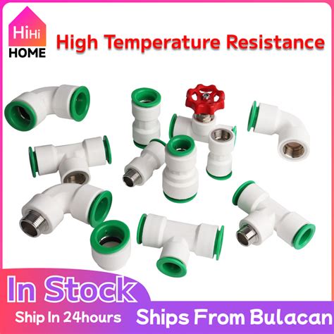 PPR QUICK CONNECTOR Mm HOT COLD WATER PIPE PPR FITTINGS Shopee Philippines