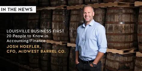 Midwest Barrel Co Cfo One Of Louisville Business First’s ‘20 People To Know In Accounting