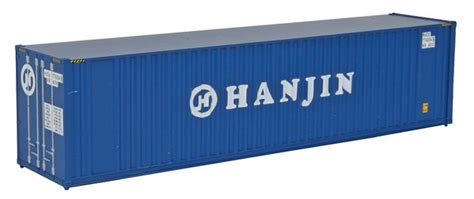 Walthers 40 Hi Cube Container Hanjin 949 8208 Walthers Container