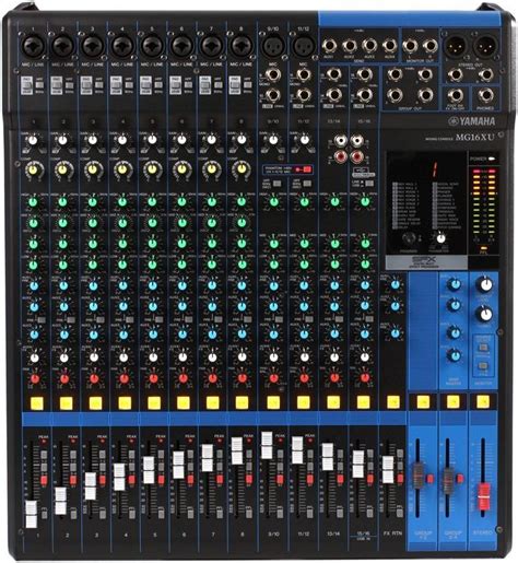 Yamaha MG16 XU 16 Channel Analog Mixer With USB And FX Canada S