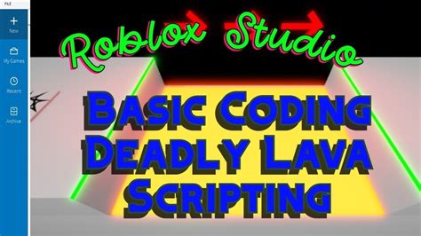 Roblox Studio Tutorial Basic Coding Scripting Roblox How To Code