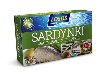 Sardynki Przetwórstwo Rybne Łosoś Ustka