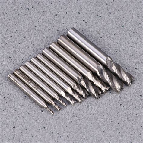 Pcs Ball Nose End Tiain Cnc Drill Bits Milling Cutter Ebay