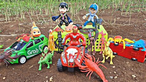 Mencari Dan Menemukan Harta Karun Mainan Boboiboy Jurassic World