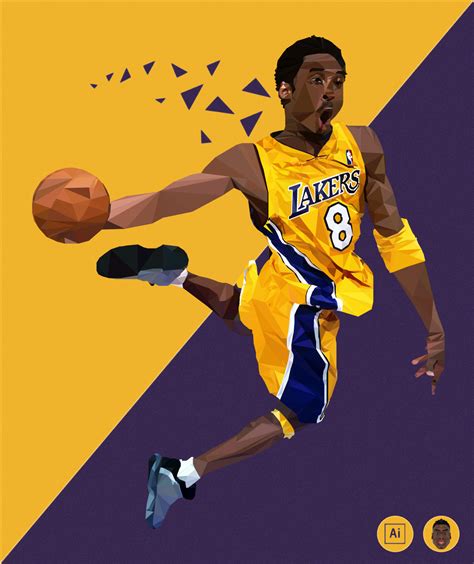 Kobe Bryant Vector Art On Behance