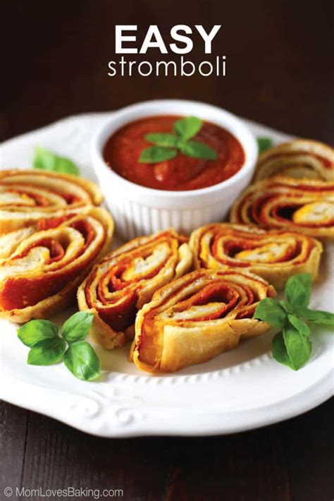 Easy Italian Stromboli Sandwich - Mom Loves Baking