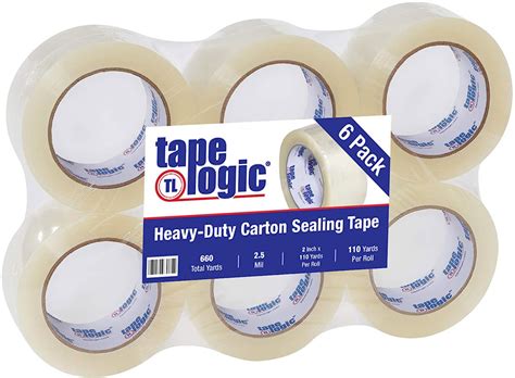 X Yds Mil Clear Hot Melt Tape Pack