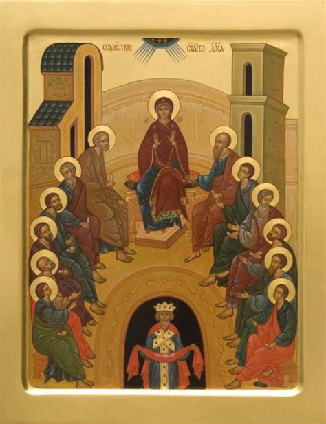 Icon Of The Descent Of The Holy Spirit Order A Painted Icon