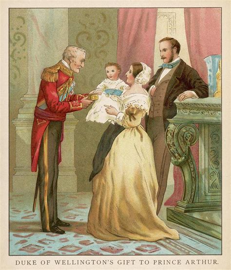 Duke Of Wellington Victoria And Albert Drawing by Mary Evans Picture ...