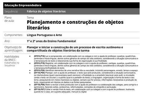 Plano de Aula e Planner Alinhados a Bncc 2º Ano Experimente a