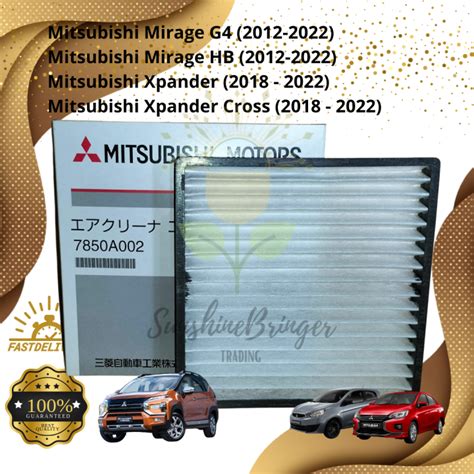 Aircon Cabin Filter For Mitsubishi Mirage G Hb Xpander