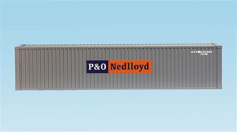 Usa Trains P O Nedlloyd Intermodal Container