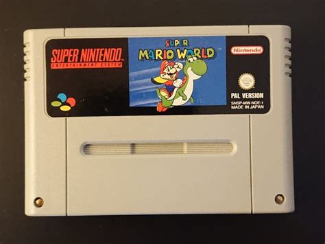 Super Nintendo SNES Super Mario World PAL NOE 1 Modul Kaufen