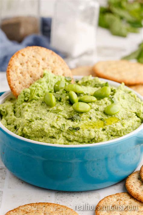 Edamame Hummus ⋆ Real Housemoms