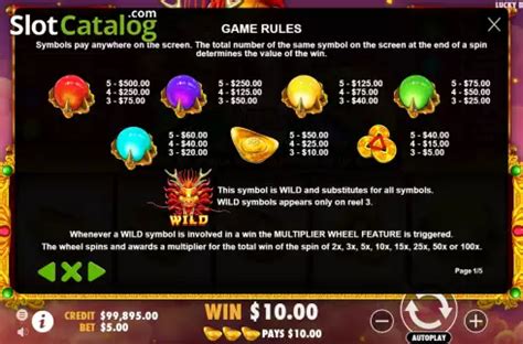 Lucky Dragon Ball Slot Free Play Demo Pragmatic Play