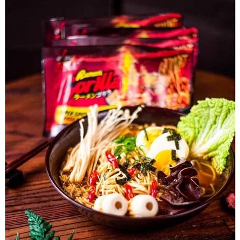 Jual Ramen Gorilla Yamie Kuah Pedas Level 1 Level 3 Super Pedas