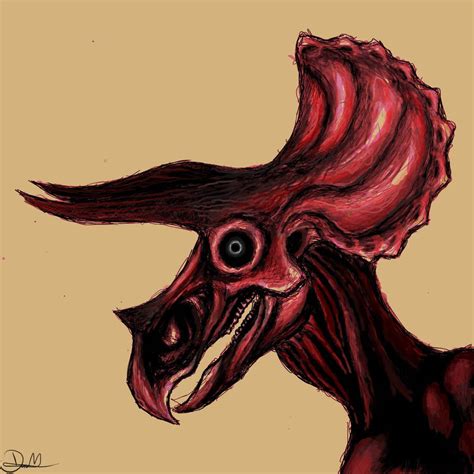 Tricera Sketch By Topsiandave On Deviantart