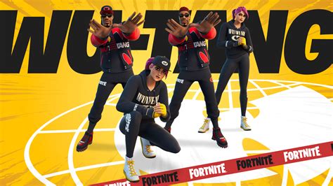 Wu Tang Clan Brings Wu Wear To The Fortnite Item Shop Shacknews