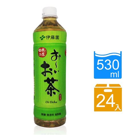 伊藤園 綠茶530ml X 24入 Pchome 24h購物