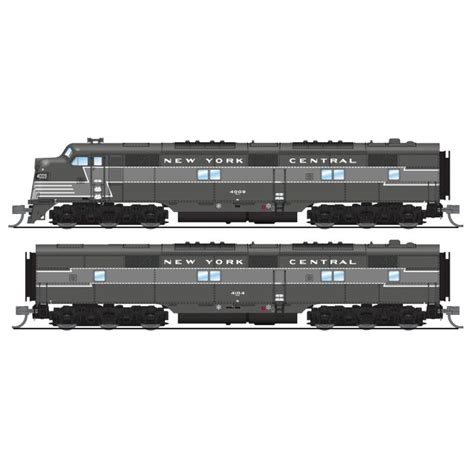 Broadway Limited BLI-8769, N Scale EMD E7A/B Set, Paragon4 Sound & DCC ...